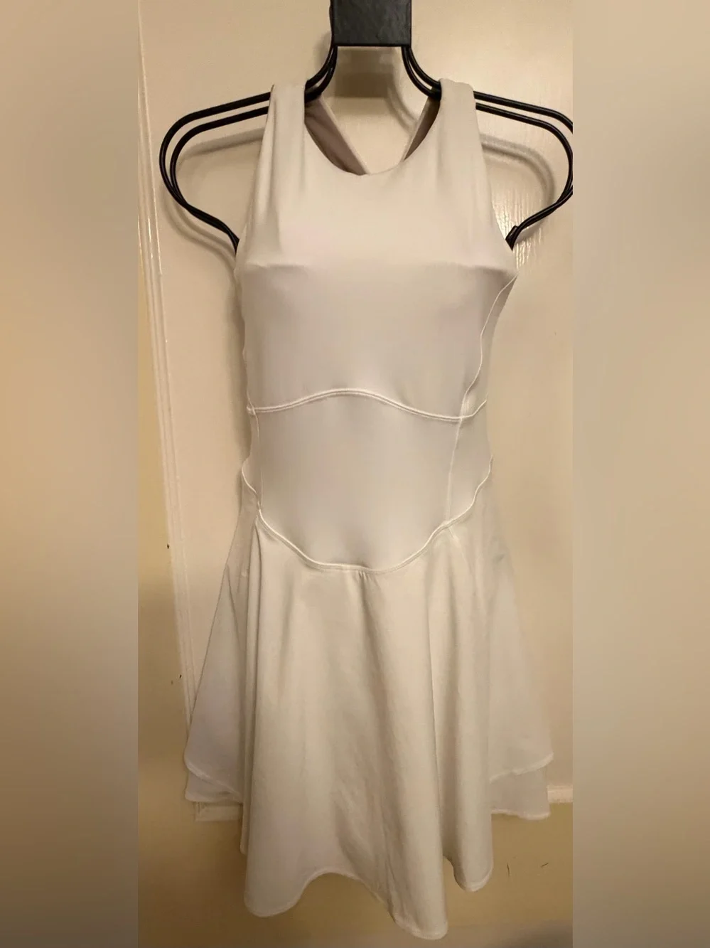 lululemon athletica White Sleeveless Fit-and-Flare Tennis Dress